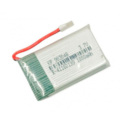 An 3.7V 1000mAH (Lithium Polymer) Lipo Rechargeable Battery for RC Drone