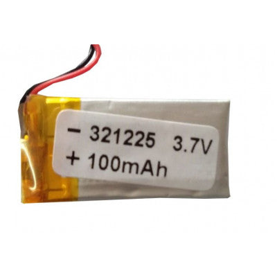An 3.7V 100mAH (Lithium Polymer) Lipo Rechargeable Battery Model EC-321225