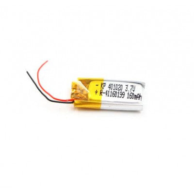 An 3.7V 160mAH (Lithium Polymer) Lipo Rechargeable Battery Model KP-401020