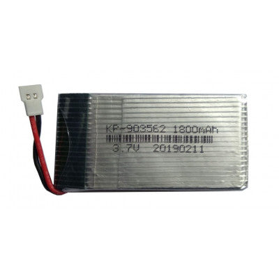 An 3.7V 1800mAH (Lithium Polymer) Lipo Rechargeable Battery for RC Drone
