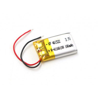 An 3.7V 180mAH (Lithium Polymer) Lipo Rechargeable Battery Model KP-401522