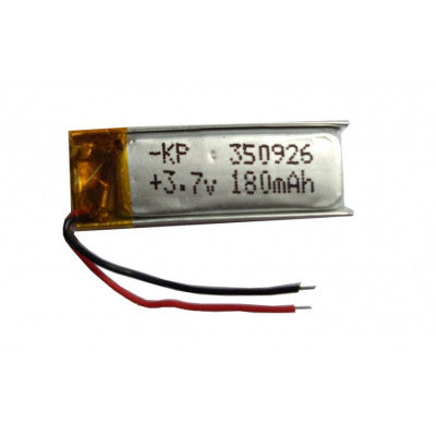 An 3.7V 180mAH (Lithium Polymer) Lipo Rechargeable Battery Model KP-350926