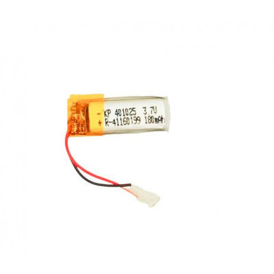 An 3.7V 180mAH (Lithium Polymer) Lipo Rechargeable Battery Model KP-401025