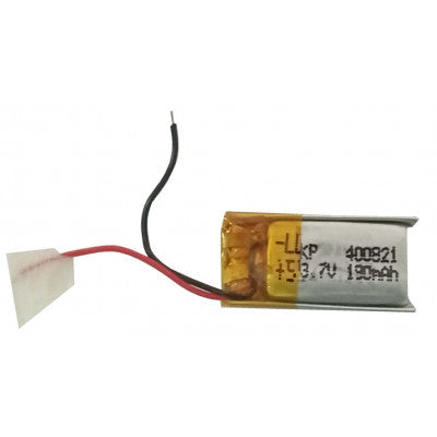 An 3.7V 190mAH (Lithium Polymer) Lipo Rechargeable Battery Model KP-400821