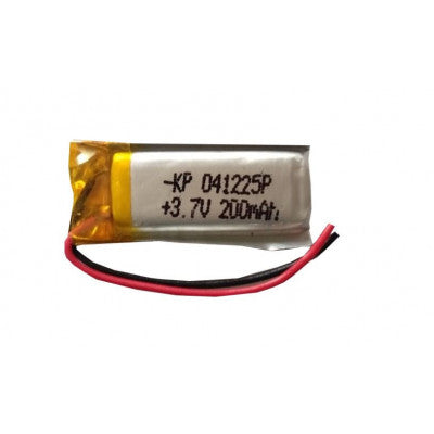 An 3.7V 200mAH (Lithium Polymer) Lipo Rechargeable Battery Model KP-041225