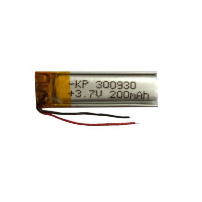 An 3.7V 200mAH (Lithium Polymer) Lipo Rechargeable Battery Model KP-300930