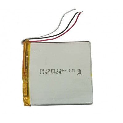 An 3.7V 2100mAH (Lithium Polymer) Lipo Rechargeable Battery Model GSP-456672