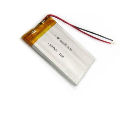 An 3.7V 2200mAH (Lithium Polymer) Lipo Rechargeable Battery