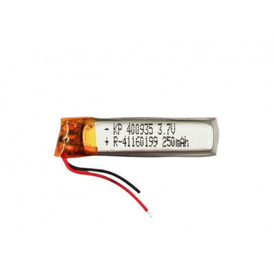 An 3.7V 250mAH (Lithium Polymer) Lipo Rechargeable Battery Model KP-400935