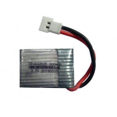 An 3.7V 300mAH (Lithium Polymer) Lipo Rechargeable Battery for RC Drone
