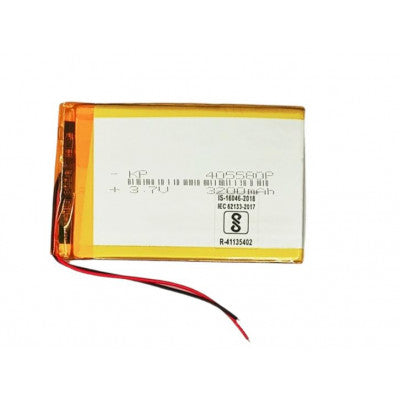 An 3.7V 3200mAH (Lithium Polymer) Lipo Rechargeable Battery Model KP-405580