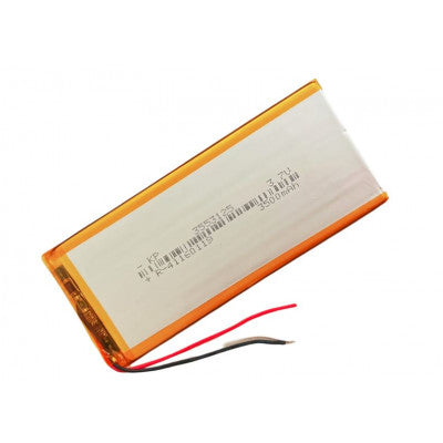 An 3.7V 3500mAH (Lithium Polymer) Lipo Rechargeable Battery Model KP-3553125