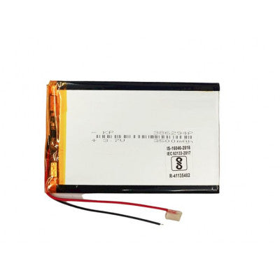 An 3.7V 3500mAH (Lithium Polymer) Lipo Rechargeable Battery Model KP-386294