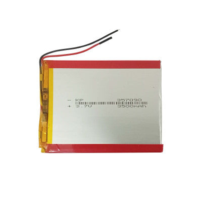 An 3.7V 3500mAH (Lithium Polymer) Lipo Rechargeable Battery Model KP-357090