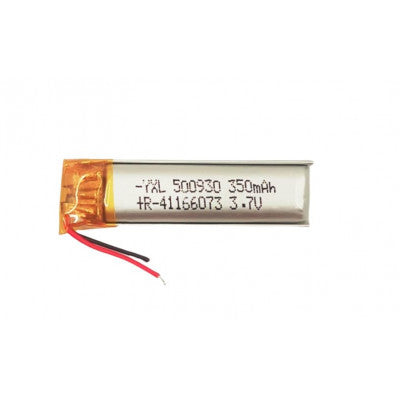 An 3.7V 350mAH (Lithium Polymer) Lipo Rechargeable Battery Model KP-500930