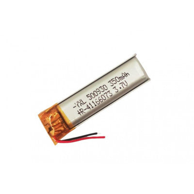 An 3.7V 350mAH (Lithium Polymer) Lipo Rechargeable Battery Model KP-500930