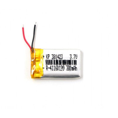 An 3.7V 380mAH (Lithium Polymer) Lipo Rechargeable Battery Model KP-381423