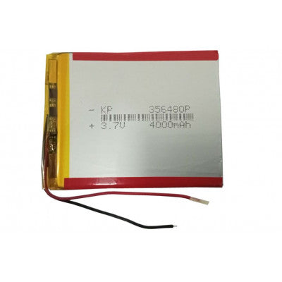 An 3.7V 4000mAH (Lithium Polymer) Lipo Rechargeable Battery Model KP-356480