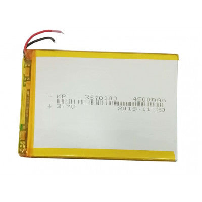 An 3.7V 4500mAH (Lithium Polymer) Lipo Rechargeable Battery Model KP-3570100