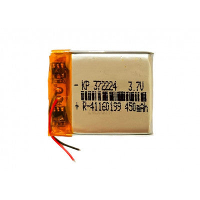 An 3.7V 450mAH (Lithium Polymer) Lipo Rechargeable Battery Model KP-372224