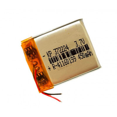 An 3.7V 450mAH (Lithium Polymer) Lipo Rechargeable Battery Model KP-372224