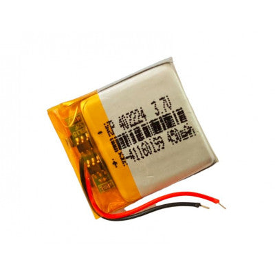 An 3.7V 450mAH (Lithium Polymer) Lipo Rechargeable Battery Model KP-402224