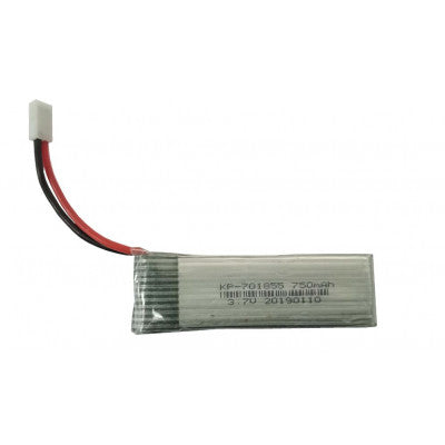 An 3.7V 750mAH (Lithium Polymer) Lipo Rechargeable Battery for RC Drone