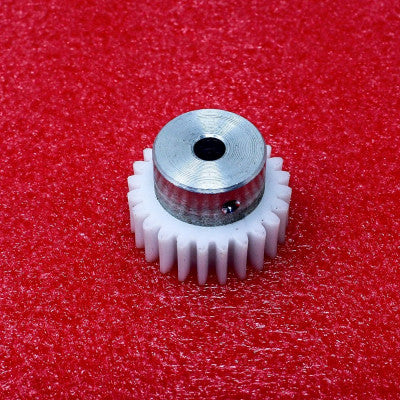 An 30 Teeth Nylon Metal Insert Spur gear (1.25M-30T-8-37.5)