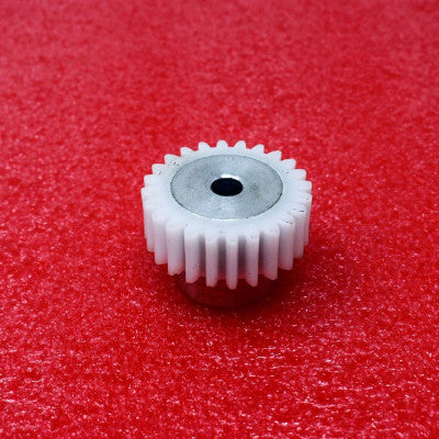 An 30 Teeth Nylon Metal Insert Spur gear (1.25M-30T-8-37.5)