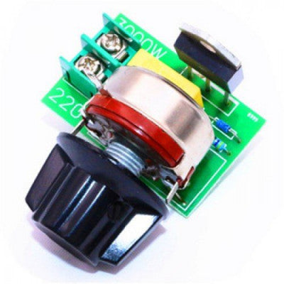 An 3000W Thyristor SCR Voltage Regulator Temperature Dimmer for Speed - Light AC 220V