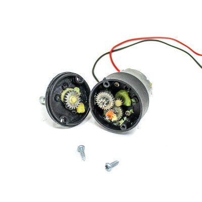 An 300RPM 12V Low Noise DC Motor with Metal Gears - Grade A