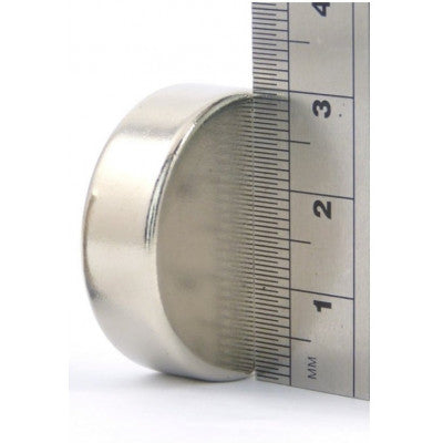 An 30mm x 10mm (30x10 mm) Neodymium Disc Strong Magnet