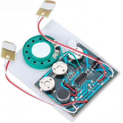 An 30S Sound Voice Music Recorder Board Photosensitive Wired Double button control Programmable Chip Audio Module For Greeting Card DIY