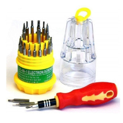 An 31 in 1 Universal Multifunction Portable Screwdriver Set