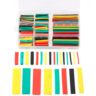 An 328 Pieces Heat Shrink Tubes Insulated Wire Cable Sleeving Wrap