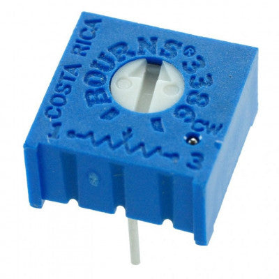 An 100 Ohm Variable Resistor (3386 Package) - Trimpot Trimmer Potentiometer