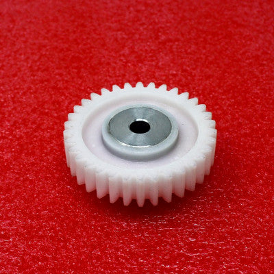 An 34 Teeth Plastic Spur Gear with Metal Insert (1.25M-34T-6-42.5)