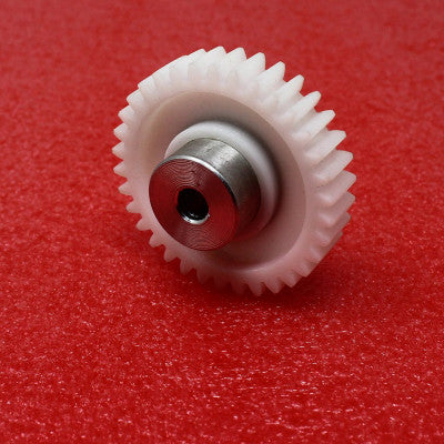 An 34 Teeth Plastic Spur Gear with Metal Insert (1.25M-34T-6-42.5)