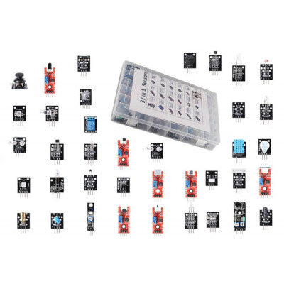 arduino kit 45 in 1 37 in 1 sensor module starter kit... 37 In 1 Sensor Module Kit for Arduino – TNT e-Comp