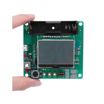 An 3.7V Version of Inductor Capacitor ESR Meter DIY MG328 Multifunction Transistor Tester