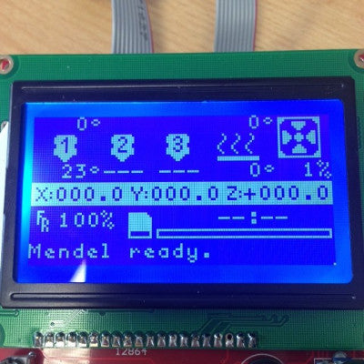 An 3D printer 128x64 Smart LCD controller for ramps 1.4
