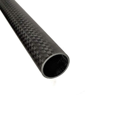An 3K Roll-wrapped Carbon Fiber Tube Hollow-20mm-ODx18mm-IDx500mm
