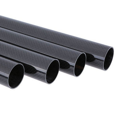 An 3K Roll-wrapped Carbon Fiber Tube (Hollow)25mm(OD)x21mm(ID)x500mm(L)