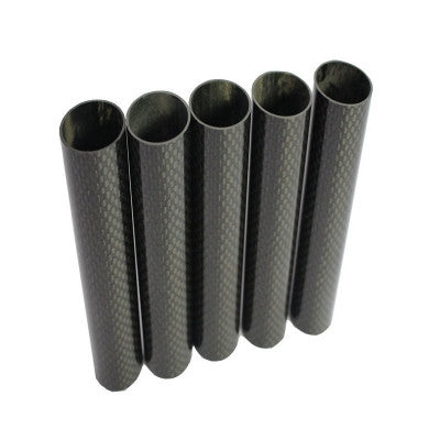 An 3K Roll-wrapped Carbon Fibre Tube (Hollow) 16mm(OD) x 14mm(ID) x 1000mm(L)