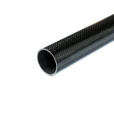 An 3K Roll-wrapped Carbon Fibre Tube (Hollow) 20mm(OD) x 18mm(ID) x 1000mm(L)