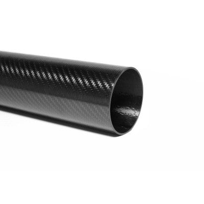 An 3K Roll-wrapped Carbon Fibre Tube (Hollow) 24mm(OD) x 22mm(ID) x 1000mm(L)