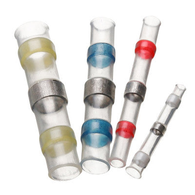 An 3mm Electrical Waterproof Seal Heat Shrink Splice Wire Sleeve White-Red