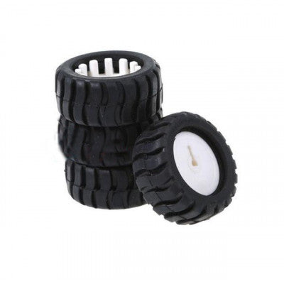 An 3PI miniQ Car wheel Tyre 44mm N20 DC Gear Motor Wheel