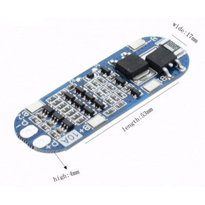 An 3S 10A 12V 18650 Lithium Battery Charger Board Protection Module