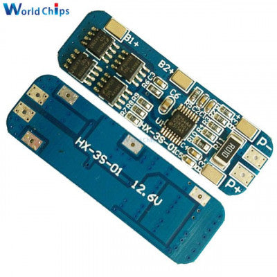 An 3S 10A 12V 18650 Lithium Battery Charger Board Protection Module